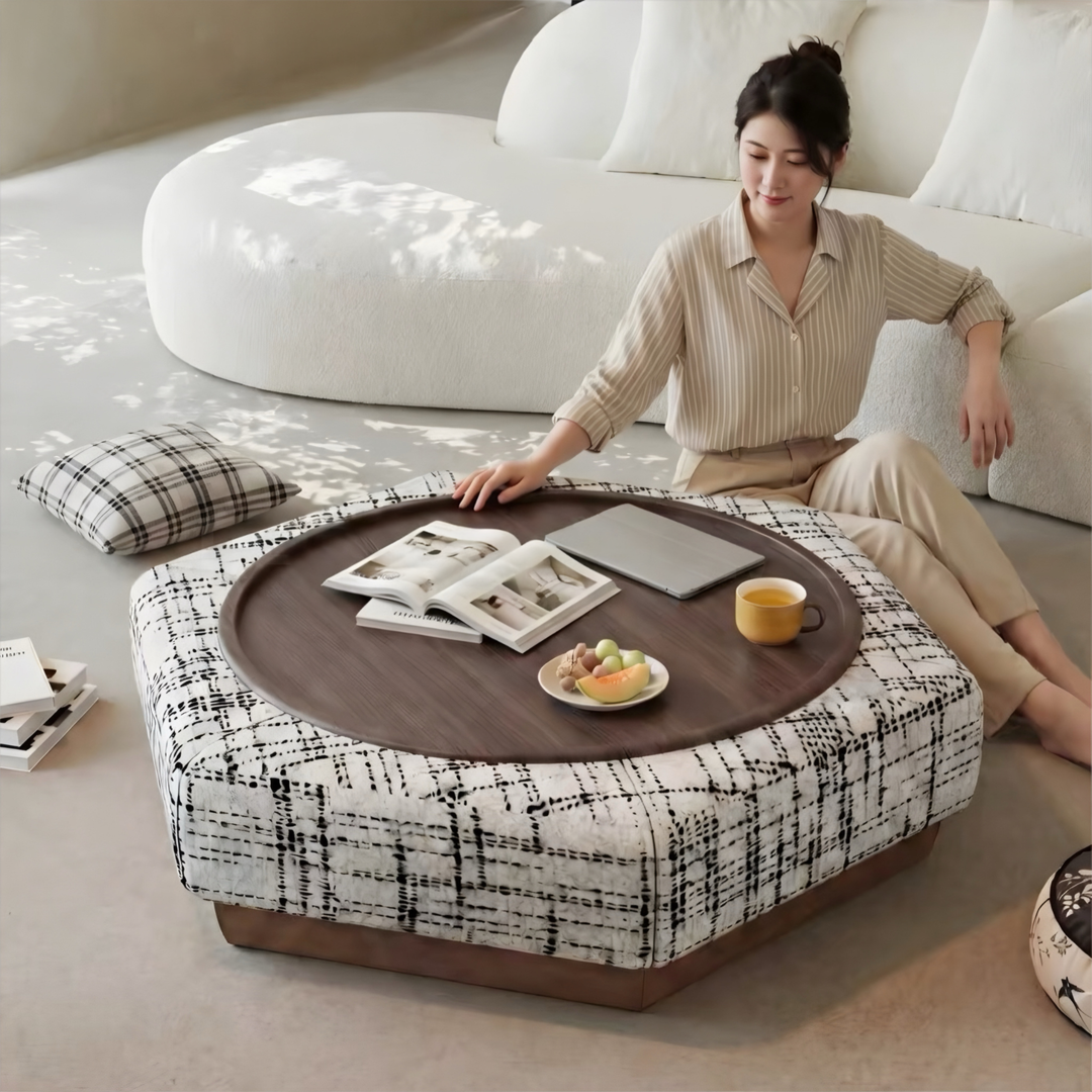 CELORA Modern Coffee Table With Storage - Cassa Haus Singapore