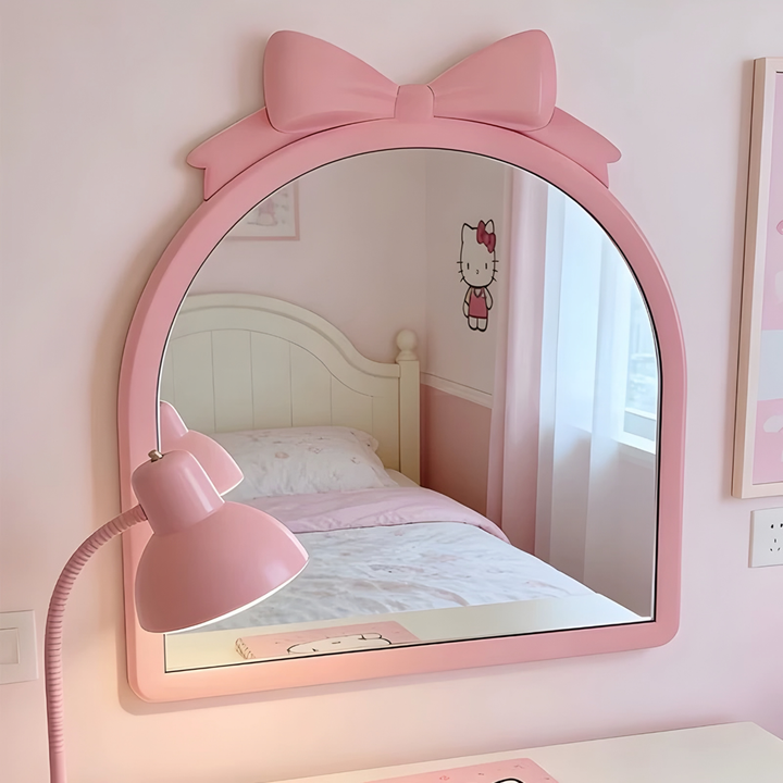 BIJOU Modern Pink Wall Mirror
