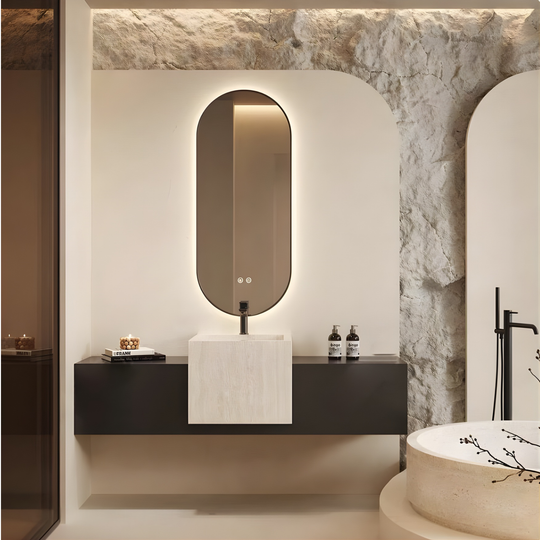 CELINE Modern Sintered Stone Vanity Sink - Cassa Haus Singapore