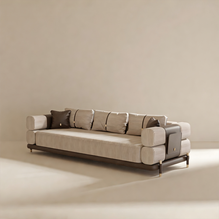 QUENTEN Modern Fabric Sofa - Cassa Haus Singapore