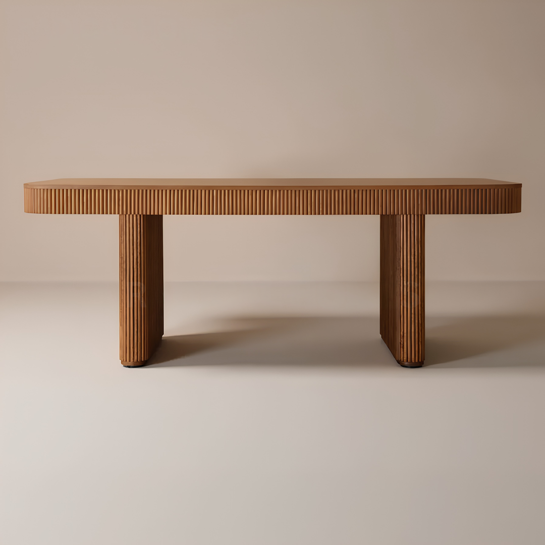 COLUMNAR Modern Solid Wood Dining Table
