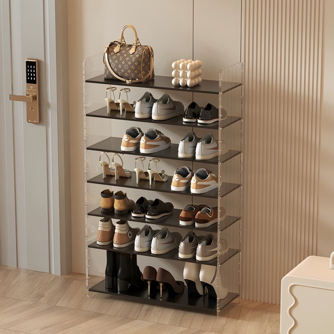 LUCENT Modern Acrylic Shoe Rack