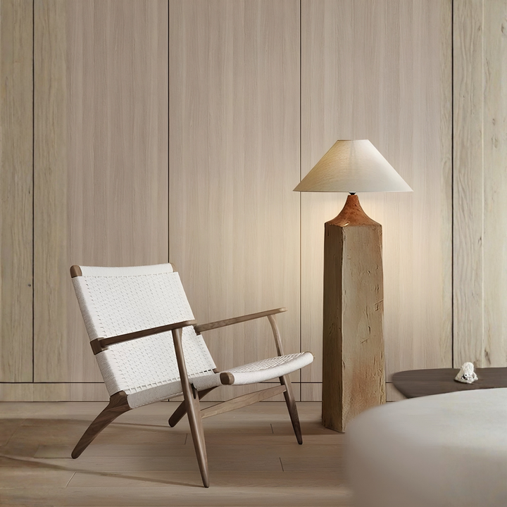 GRENVILLE Modern Solid Wood Floor & Table Lamp - Cassa Haus Singapore