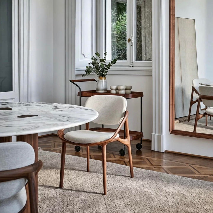 ELLSWORTH Vintage Solid Wood Dining Chair - Cassa Haus Singapore