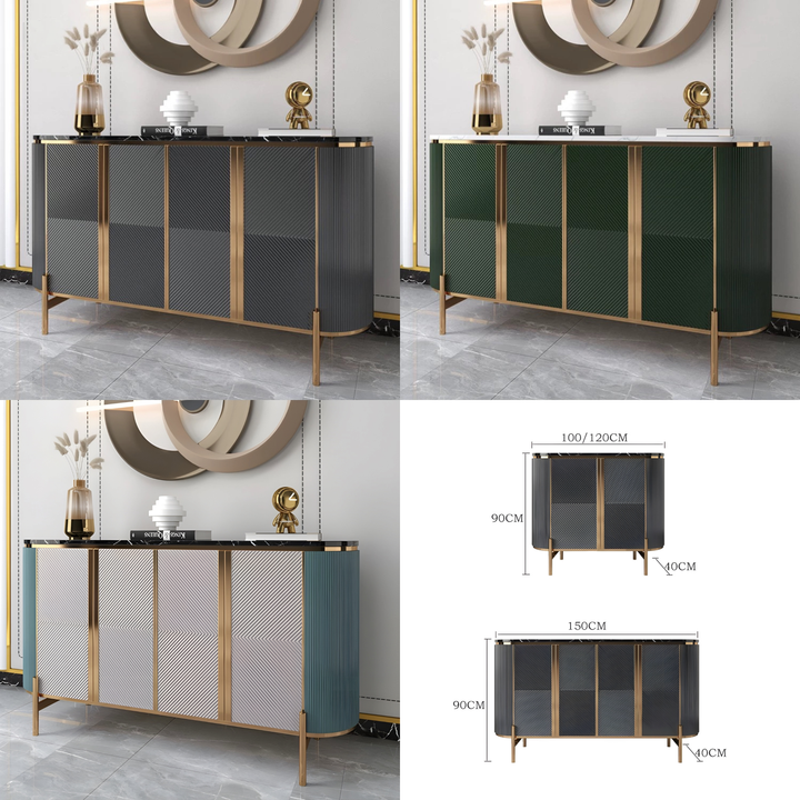 CRESVAR Modern Sintered Stone Sideboard