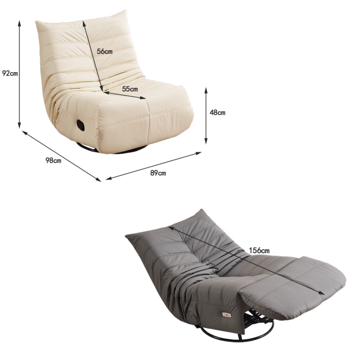 MOTRIXA Modern Electric Recliner Lounge Chair
