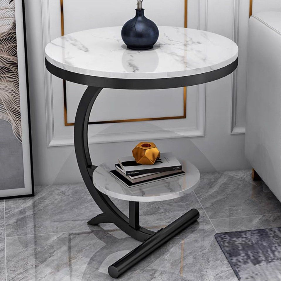NIKI Marble Side Table - Radical Homes Singapore