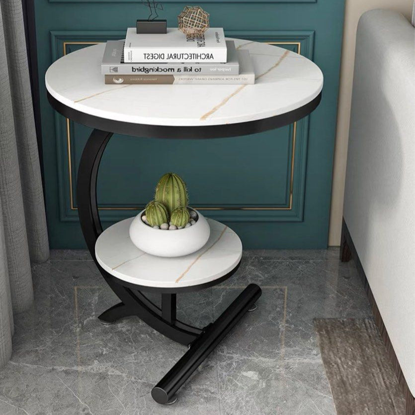 NIKI Marble Side Table - Radical Homes Singapore