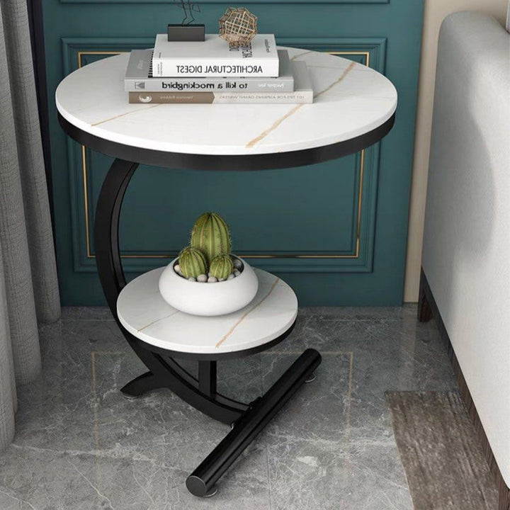 NIKI Marble Side Table - Radical Homes Singapore