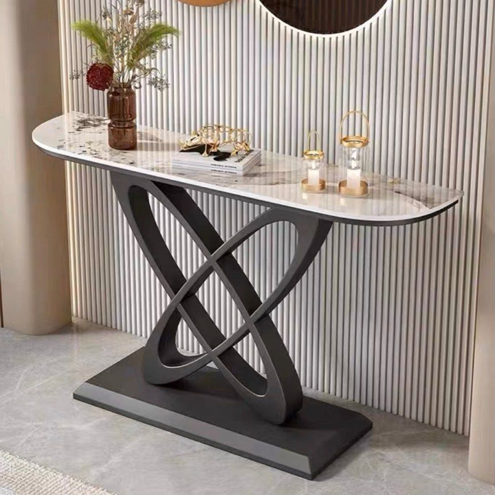 ZOLA Marble Console Table - Radical Homes Singapore