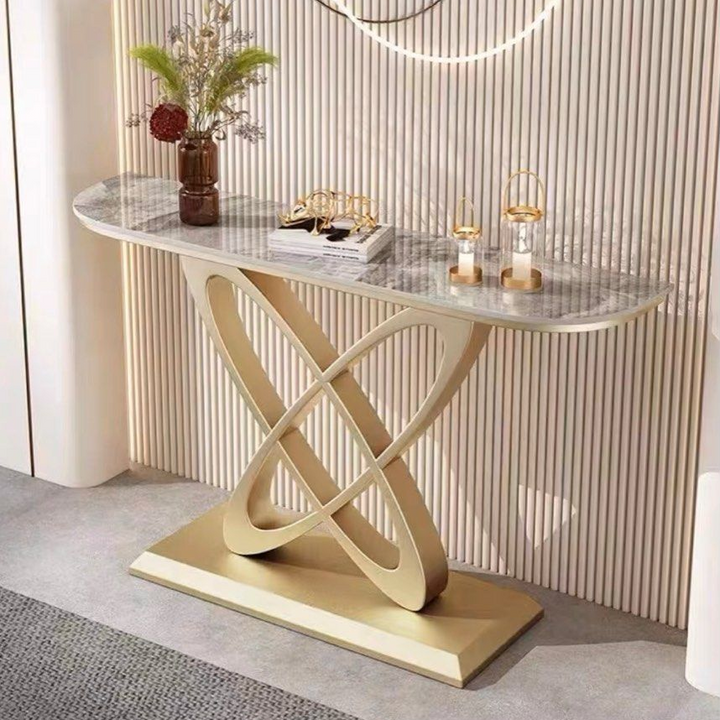 ZOLA Marble Console Table - Radical Homes Singapore
