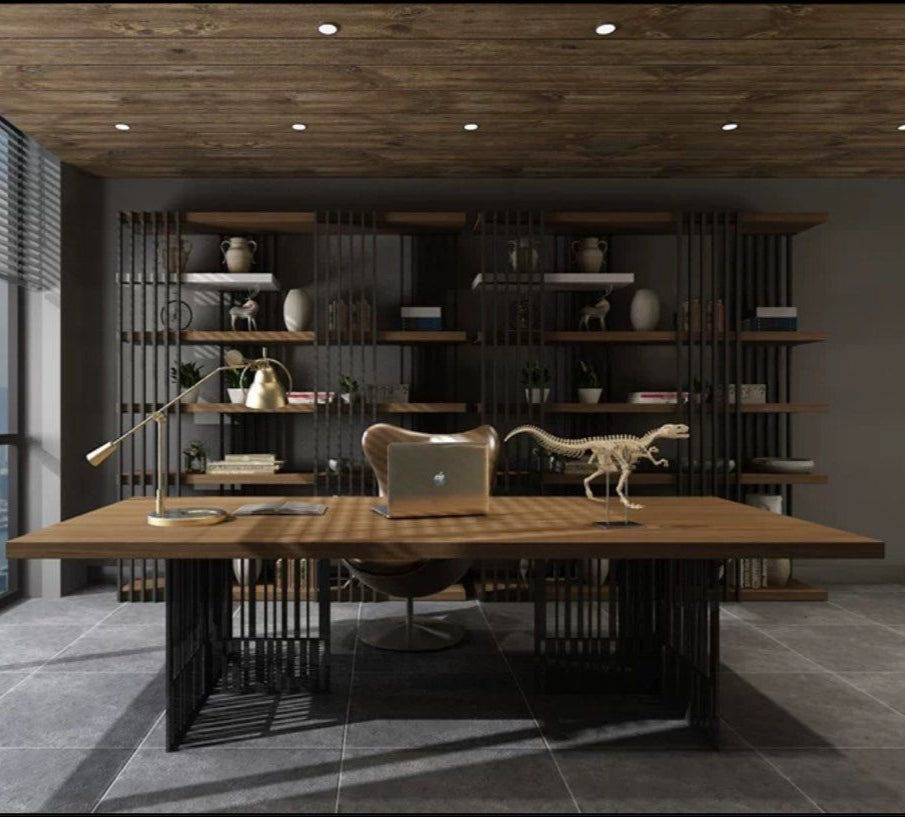 KIMBERLY Solid Wood Table - Radical Homes Singapore