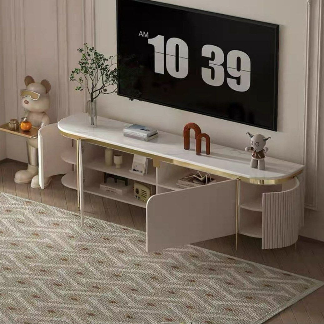 KALLIN Modern Sintered Stone TV Console - Radical Homes Singapore