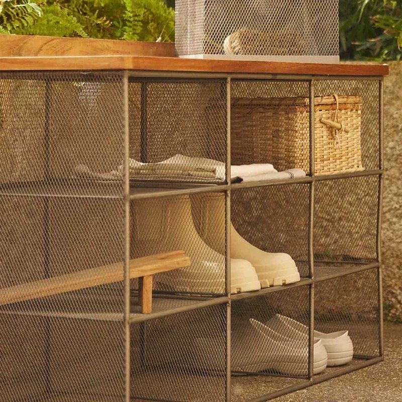 SILVIA Industrial Shoe Shelf - Radical Homes Singapore