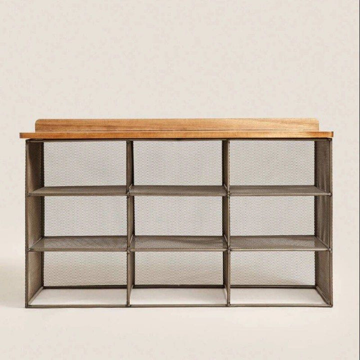 SILVIA Industrial Shoe Shelf - Radical Homes Singapore