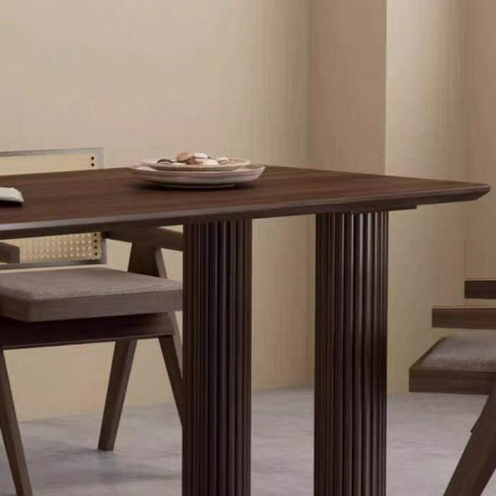 KEIRA Modern Solid Wood Dining Table - Radical Homes Singapore