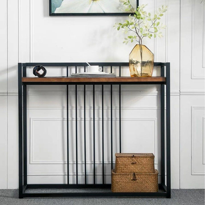 JADEY Rustic Console Table - Radical Homes Singapore