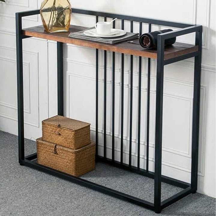 JADEY Rustic Console Table - Radical Homes Singapore