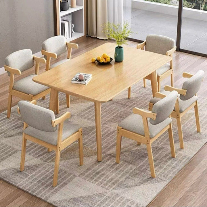 JIMENEZ Modern Dining Table & Chairs Set - Radical Homes Singapore
