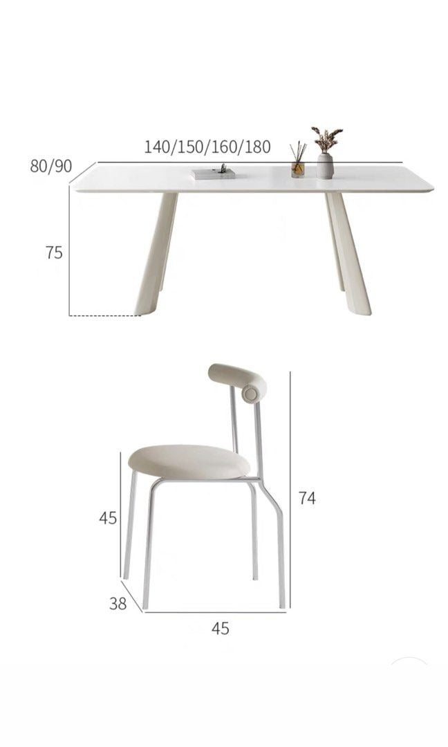 VELVAN Modern Sintered Stone Dining Table - Cassa Haus Singapore
