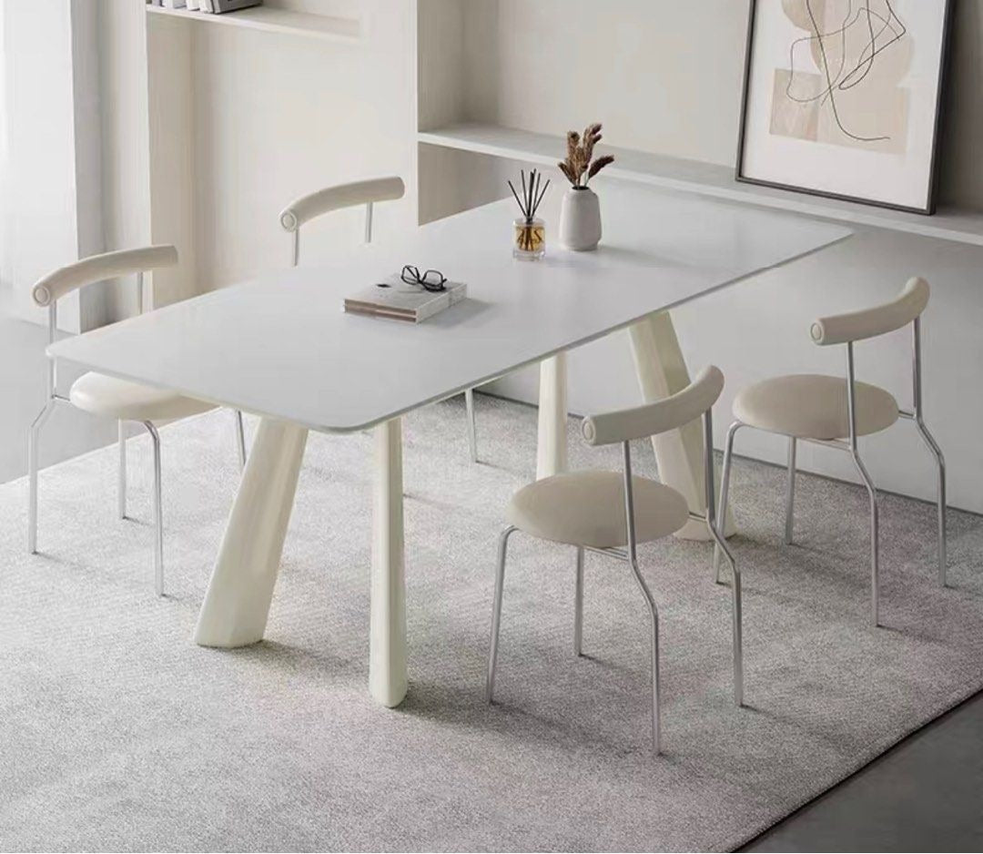 VELVAN Modern Sintered Stone Dining Table - Cassa Haus Singapore