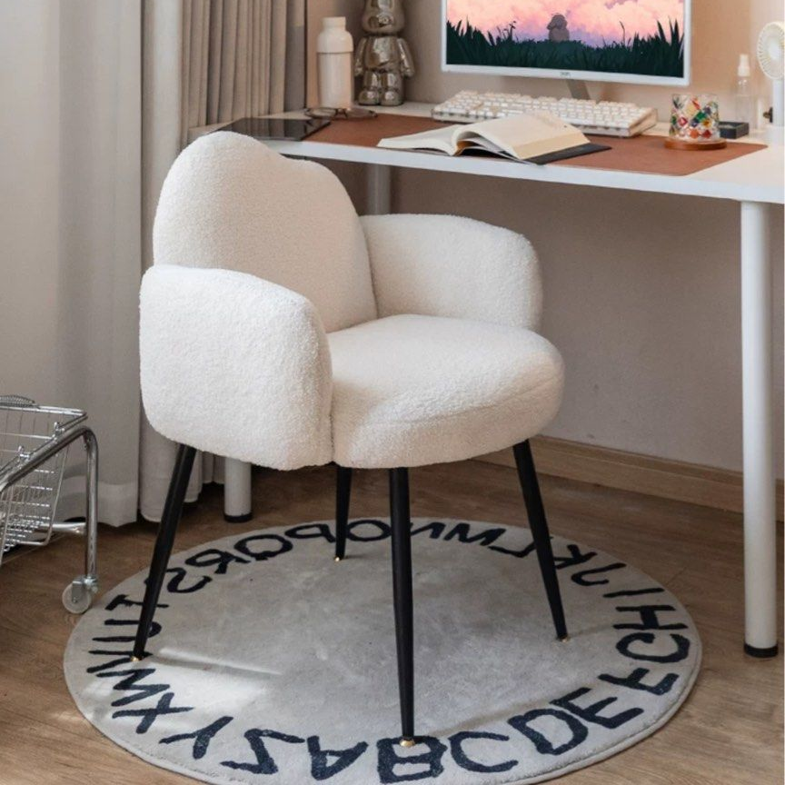 ISLEY Modern Boucle Chair - Radical Homes Singapore