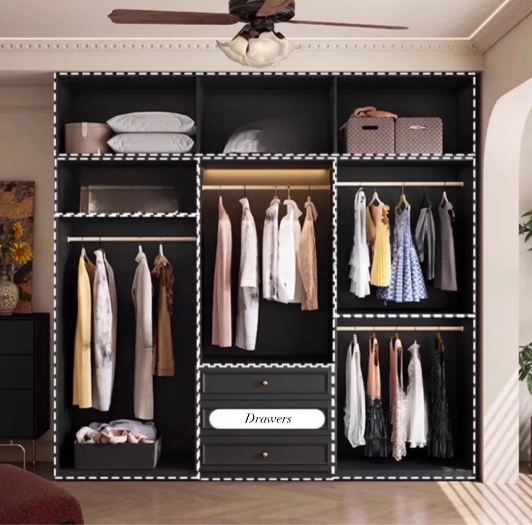 MARQUESSA Modern French Wardrobe - Cassa Haus Singapore