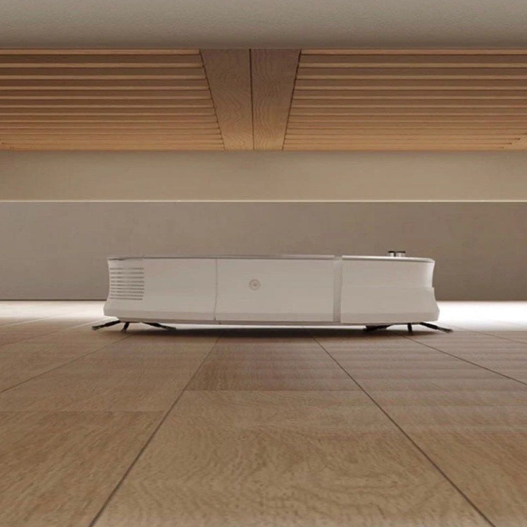 YOVEX Modern Boucle Floating LED Bedframe - Cassa Haus Singapore
