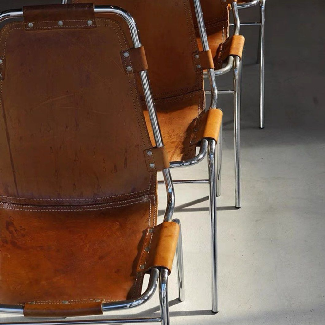 NYSSA Modern Leather Chair - Radical Homes Singapore