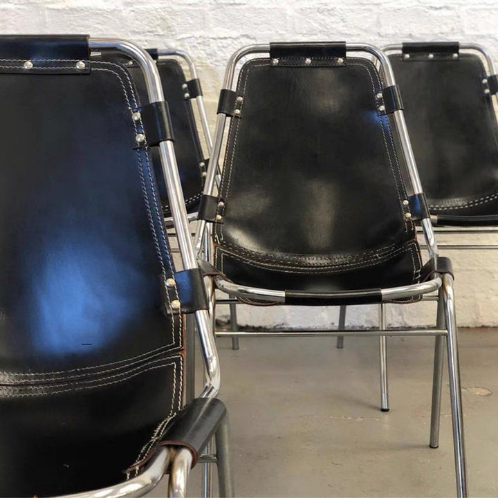 NYSSA Modern Leather Chair - Radical Homes Singapore