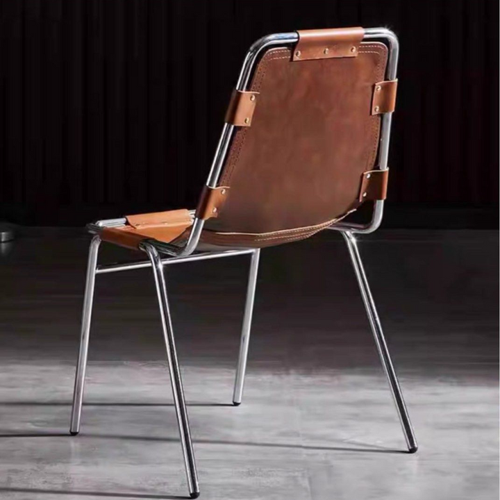 NYSSA Modern Leather Chair - Radical Homes Singapore