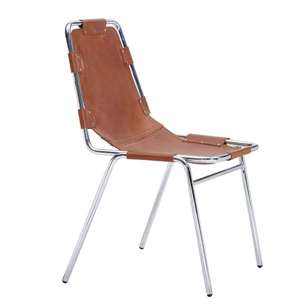 NYSSA Modern Leather Chair - Radical Homes Singapore