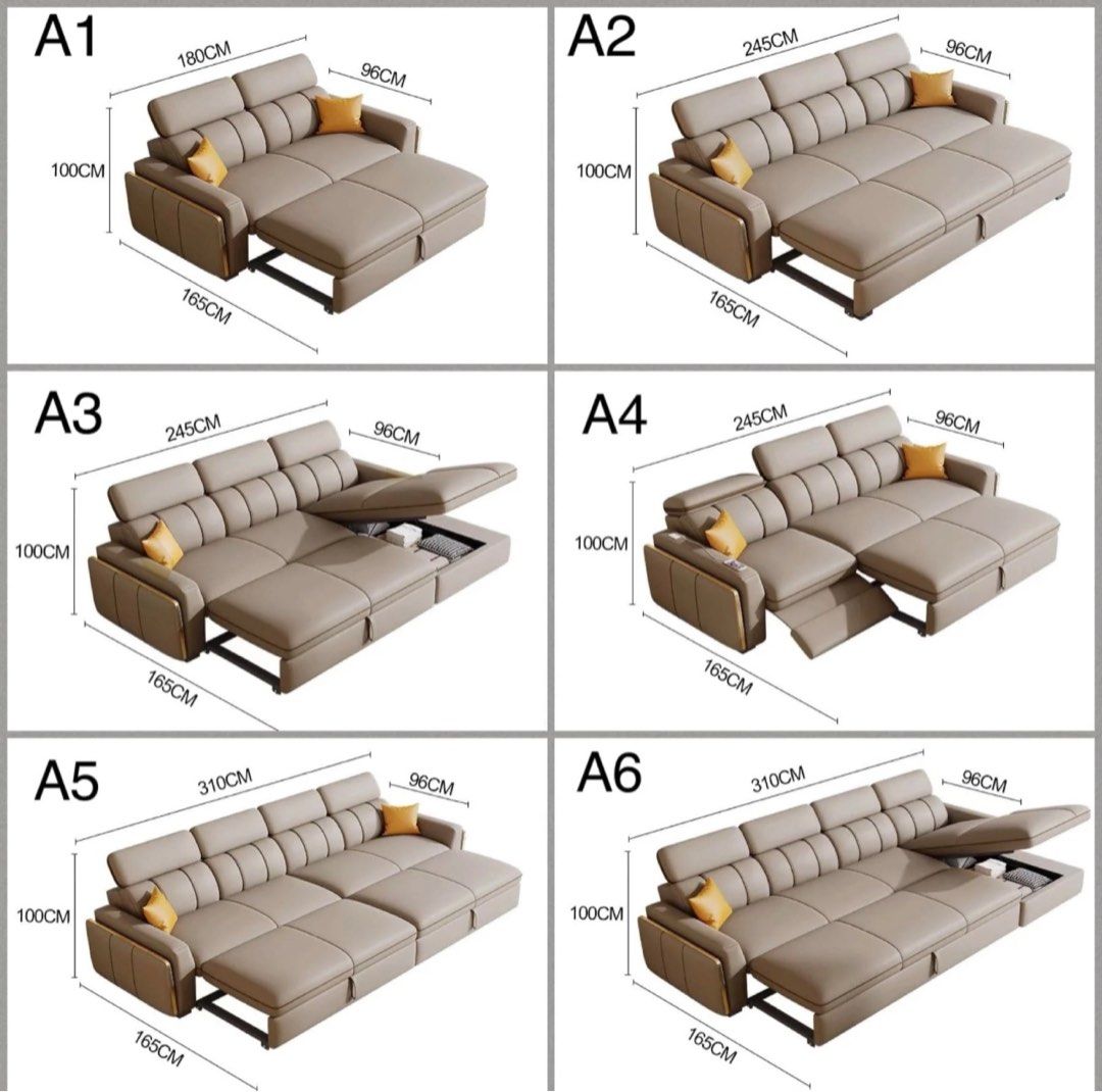 LUNESSA Electric Recliner Leather Storage Sofa - Radical Homes Singapore