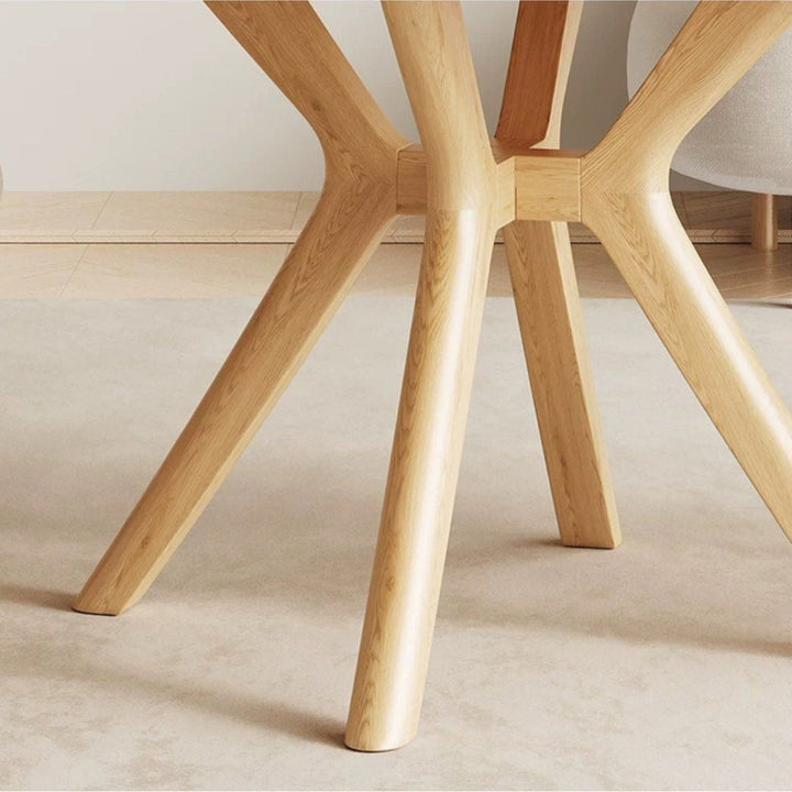 DUCOS Japandi Sintered Stone Dining Table - Radical Homes Singapore