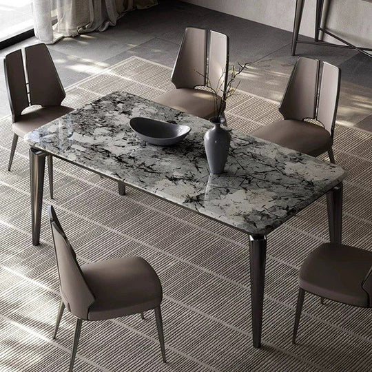 LAPIDARY Modern Marble Dining Table - Cassa Haus Singapore