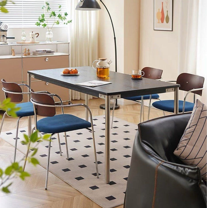 JOAQUIM Japandi Solid Wood Dining Table - Radical Homes Singapore