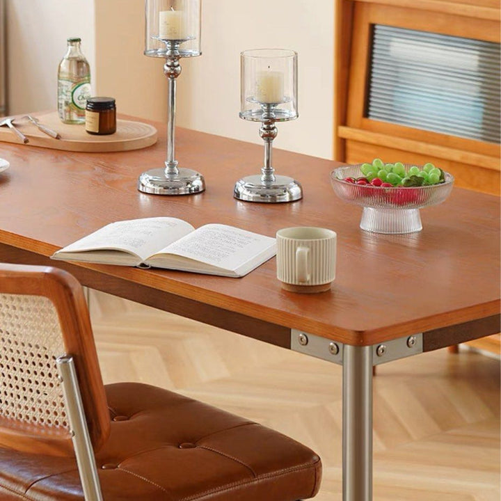 JOAQUIM Japandi Solid Wood Dining Table - Radical Homes Singapore