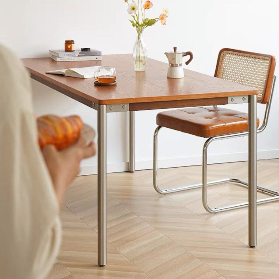 JOAQUIM Japandi Solid Wood Dining Table - Radical Homes Singapore