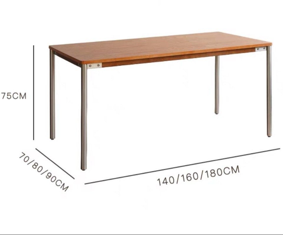 JOAQUIM Japandi Solid Wood Dining Table - Radical Homes Singapore