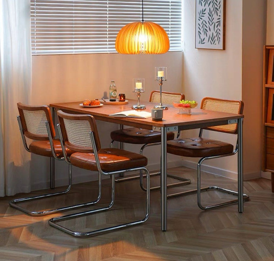 JOAQUIM Japandi Solid Wood Dining Table - Radical Homes Singapore