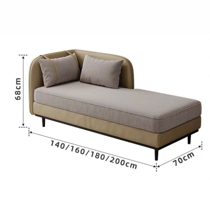CARVINO Modern Fabric Daybed - Radical Homes Singapore