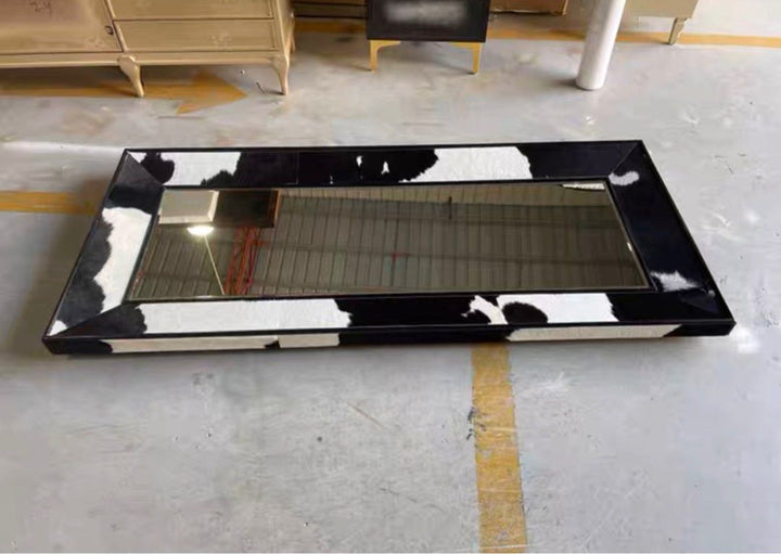 THAELVORN Modern Leather Frame Mirror - Cassa Haus Singapore