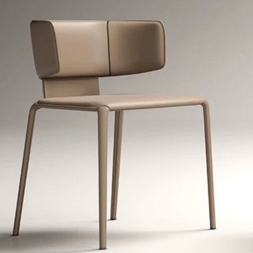 JADAKA Modern Leather Dining Chair - Radical Homes Singapore