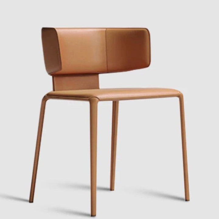 JADAKA Modern Leather Dining Chair - Radical Homes Singapore