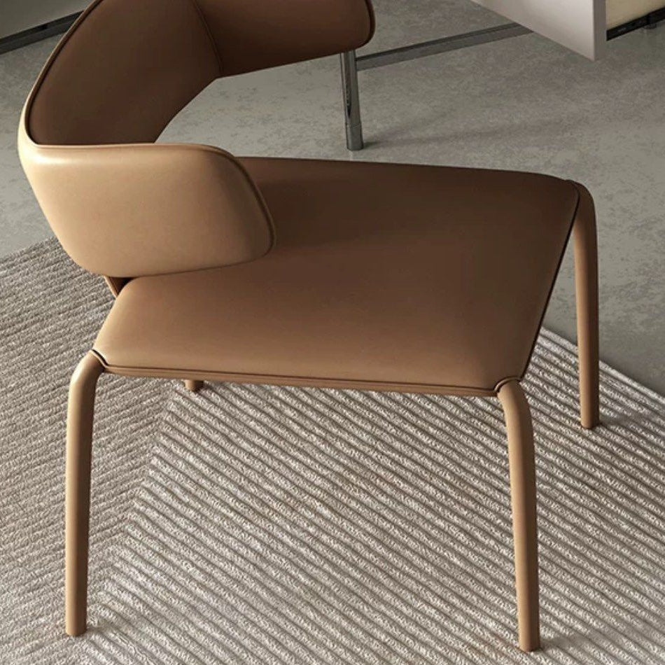 JADAKA Modern Leather Dining Chair - Radical Homes Singapore