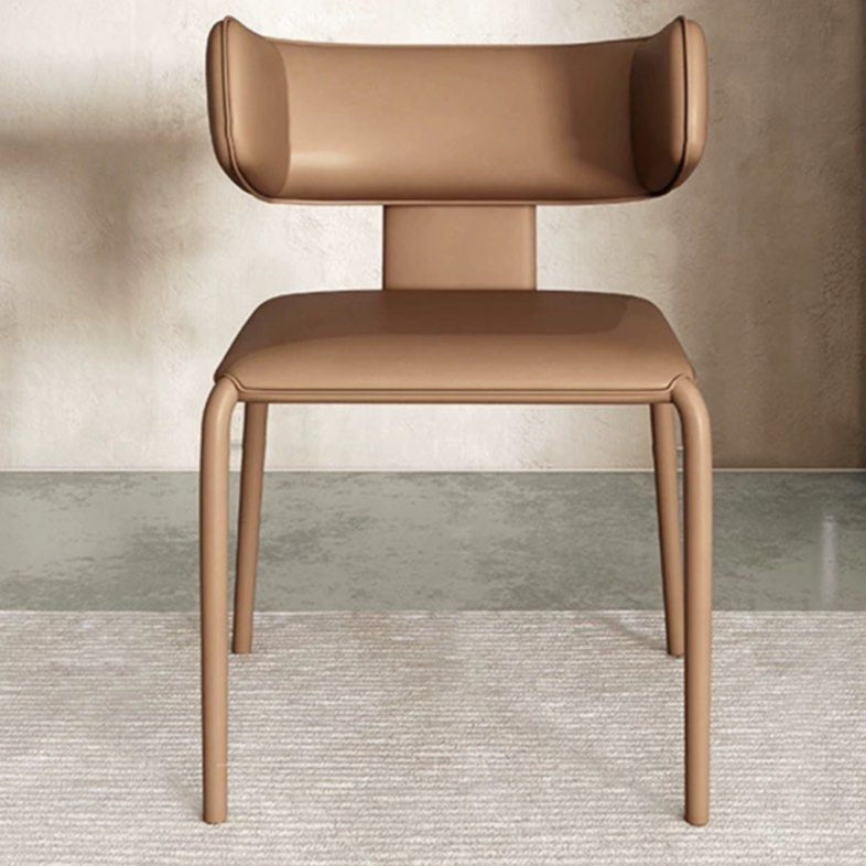 JADAKA Modern Leather Dining Chair - Radical Homes Singapore