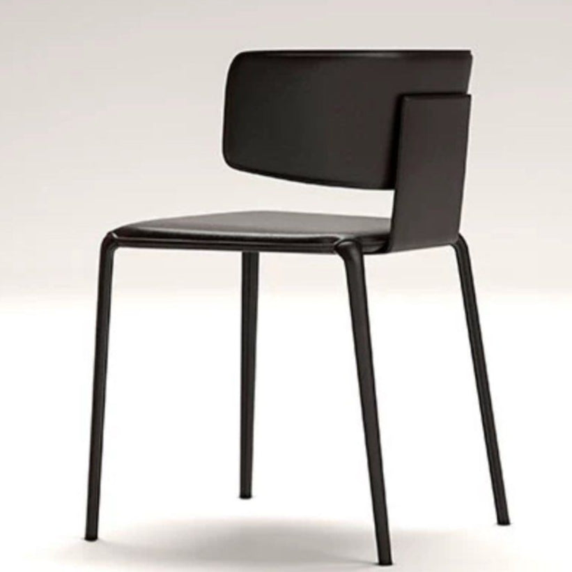 JADAKA Modern Leather Dining Chair - Radical Homes Singapore