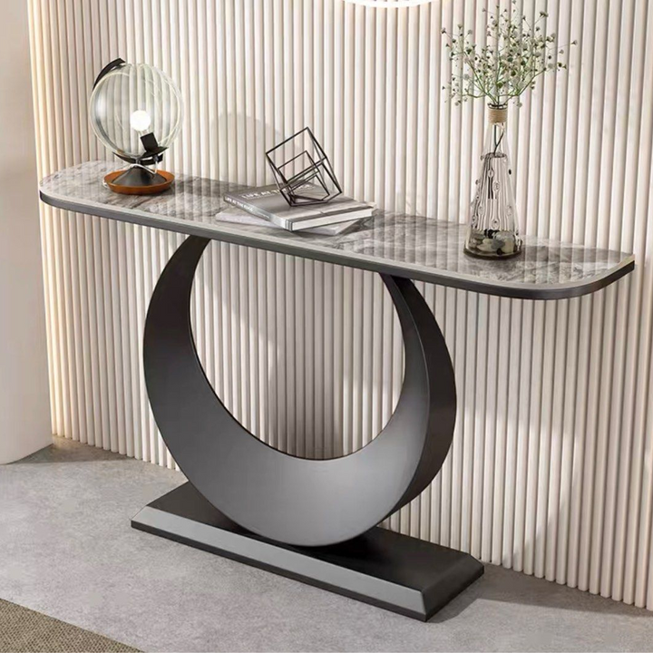 VIDAR Marble Console Table - Radical Homes Singapore
