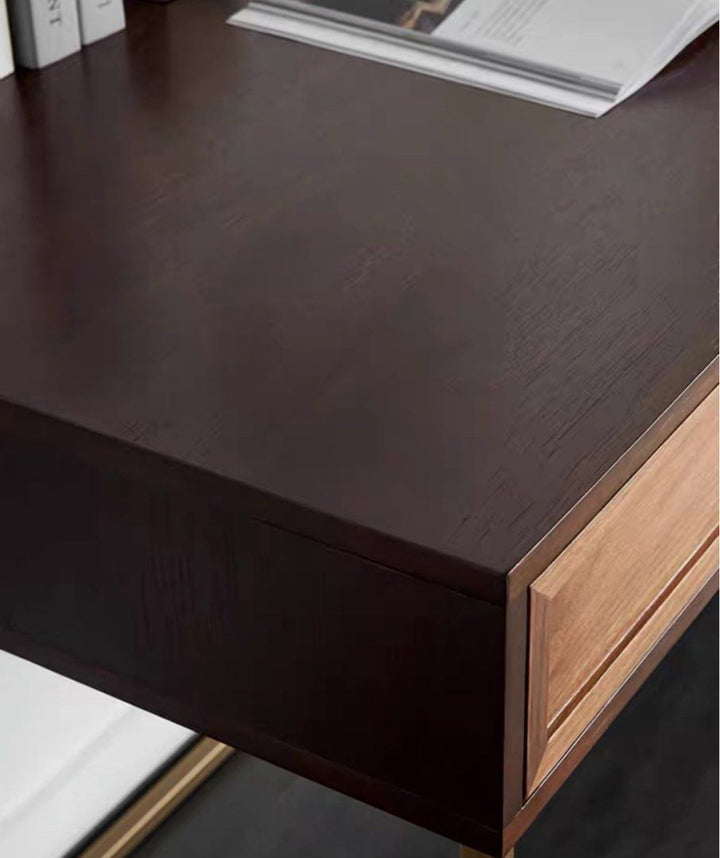 LORCAN Modern Solid Wood Study Table - Radical Homes Singapore