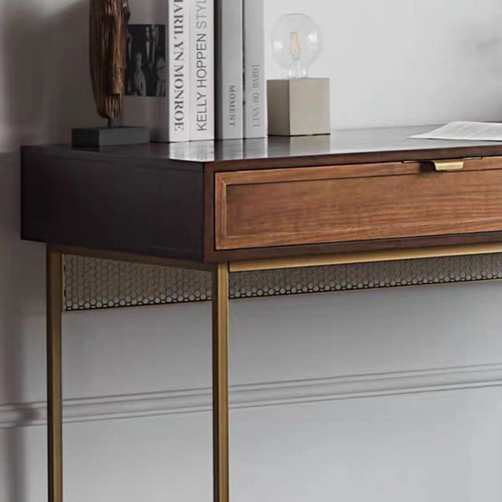 LORCAN Modern Solid Wood Study Table - Radical Homes Singapore